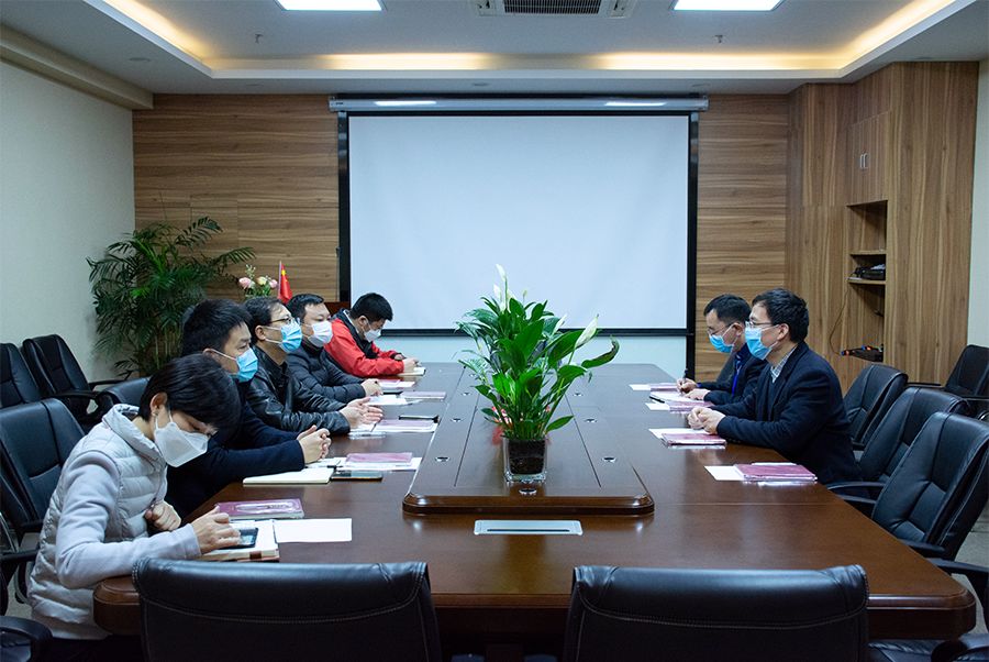 南京市棲霞區人民政府王生區長到科進調研